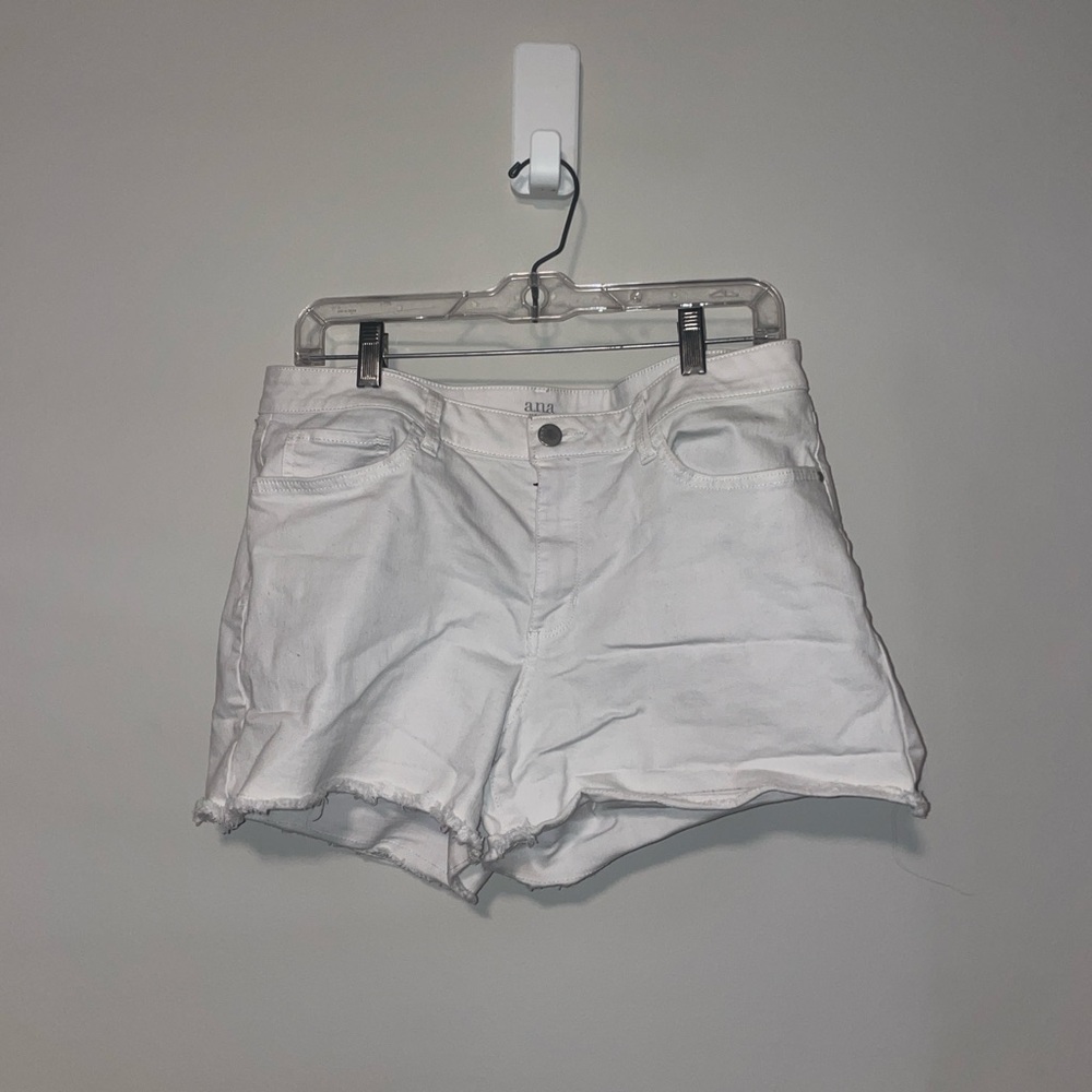 Zara White Jean Shorts for Women